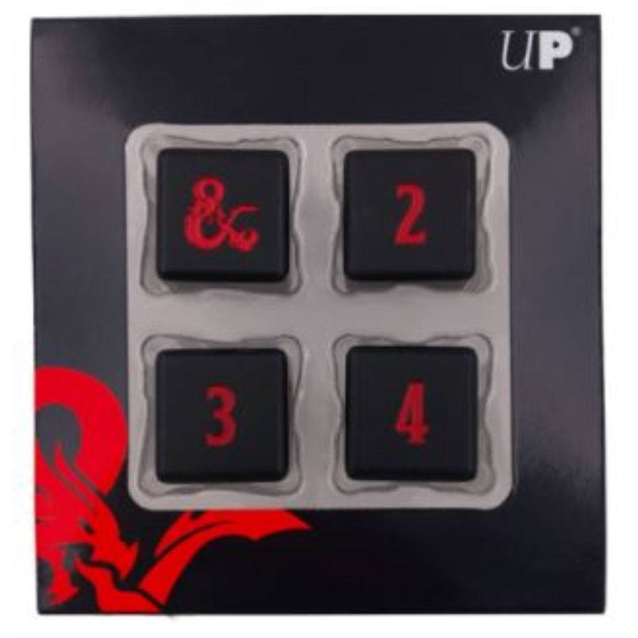 Ultra Pro: Dungeons and Dragons: Heavy Metal D6 Dice Set (4CT) | Dragon's Lair Comics and Fantasy Houston TX