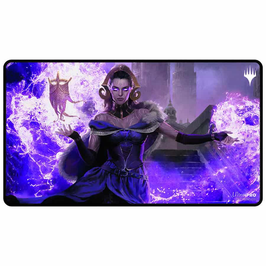 ULTRA PRO: MAGIC THE GATHERING: DOUBLE MASTERS 2022: BLACK STITCHED PLAYMAT V1 | Dragon's Lair Comics and Fantasy Houston TX