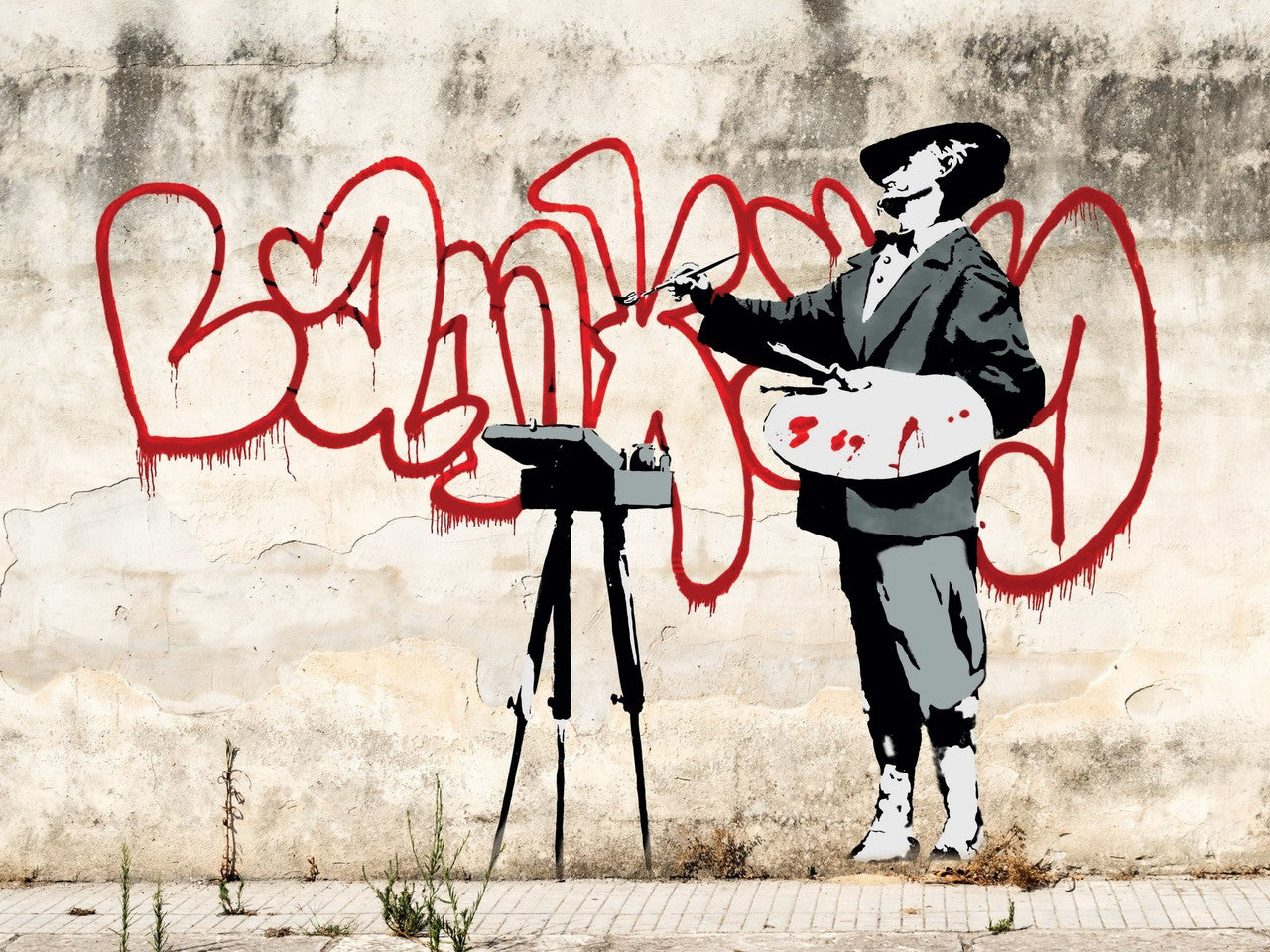 CL Jigsaw Puzzle: Banksy Painter | Dragon's Lair Comics and Fantasy Houston TX