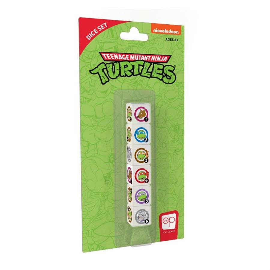 Teenage Mutant Ninja Turtles D6 Dice Set | Dragon's Lair Comics and Fantasy Houston TX