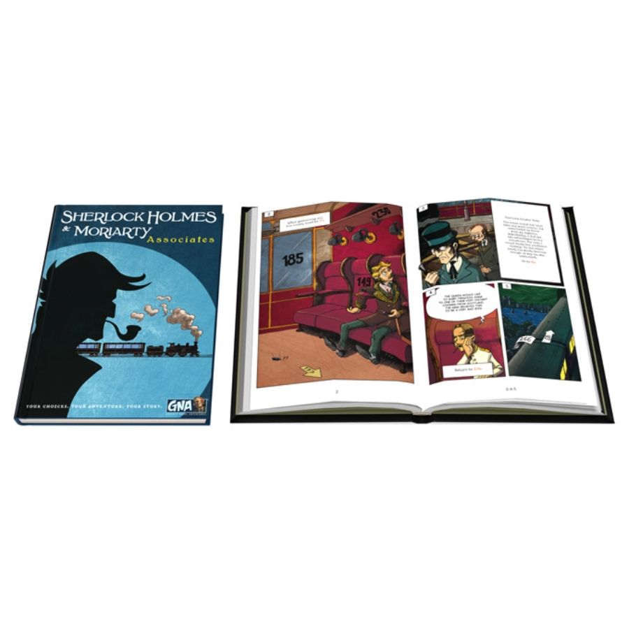 Graphic Novel Adventures: Sherlock Holmes and Moriarity - Associates | Dragon's Lair Comics and Fantasy Houston TX