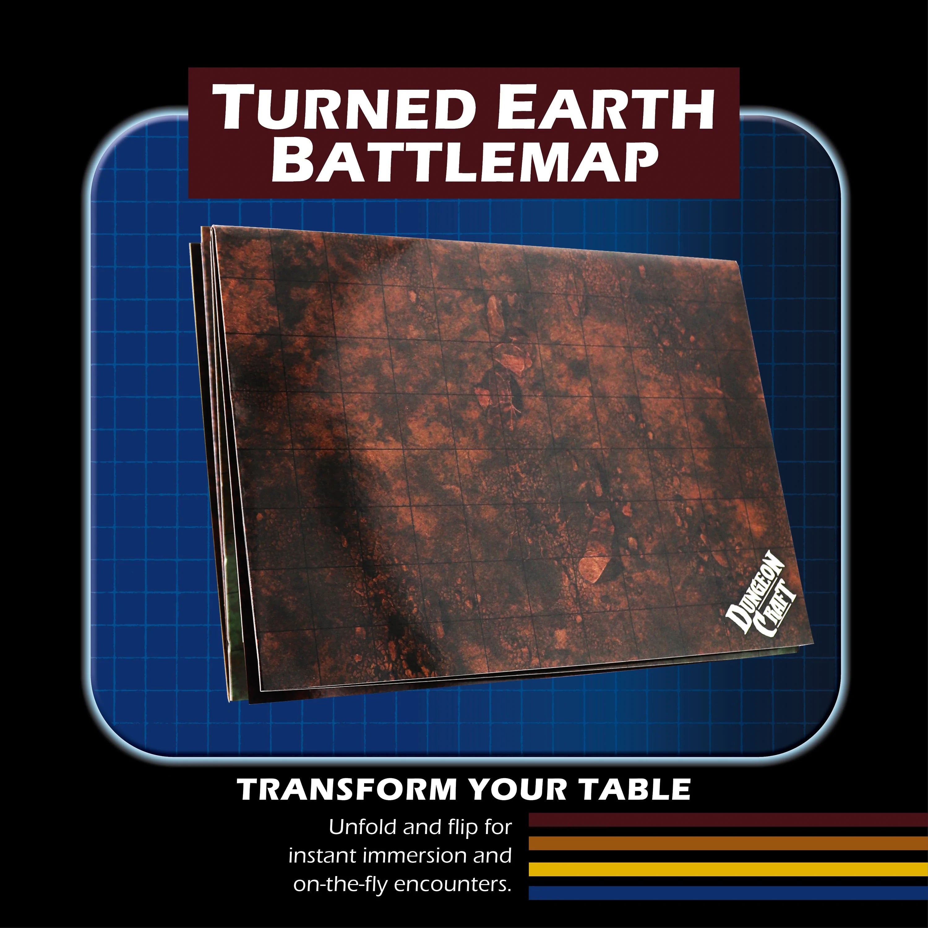1985 Games Battlemaps Turned Earth | Dragon's Lair Comics and Fantasy Houston TX