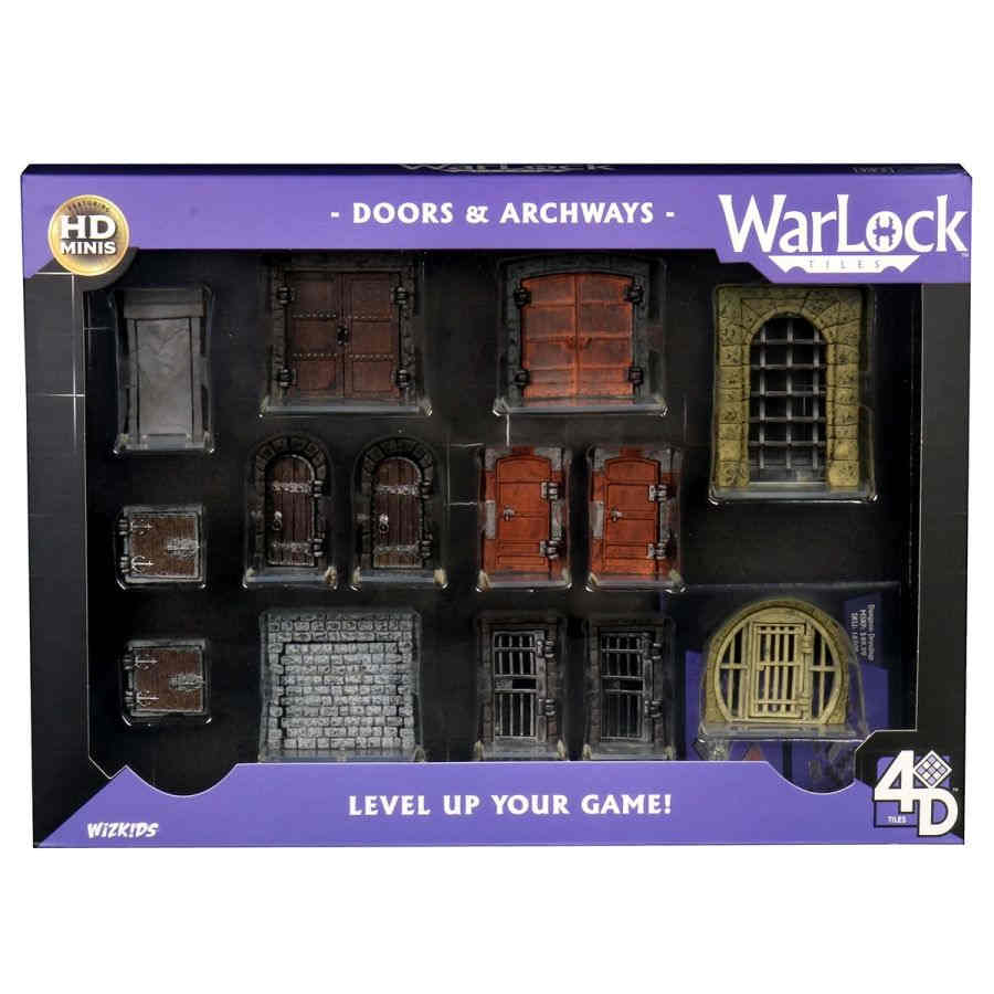 Wizkids Warlock Tiles: Doors and Archways | Dragon's Lair Comics and Fantasy Houston TX