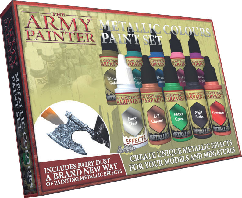 Army Painter Paint Set: Metallic Colors | Dragon's Lair Comics and Fantasy Houston TX