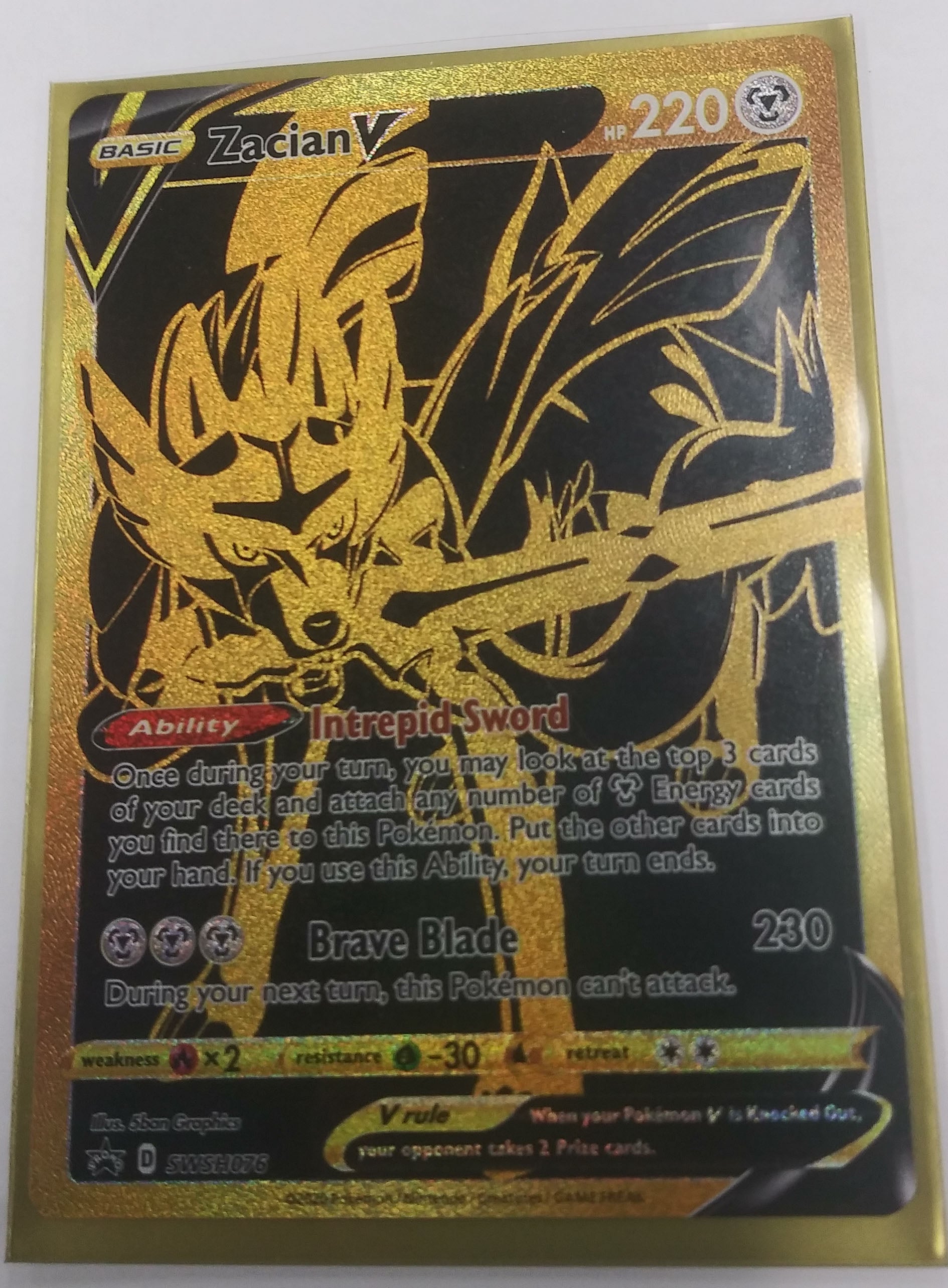 Zacian V Promo | Odin's Place